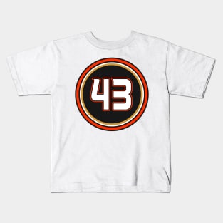 43 Jersey Anaheim Ducks Kids T-Shirt